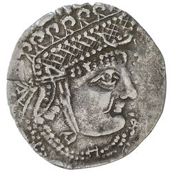 GHUZZ OF SYRDARIA: 'Abd Allah b. Tahir, 830-845, AR drachm (1.47g), NM, ND. VF