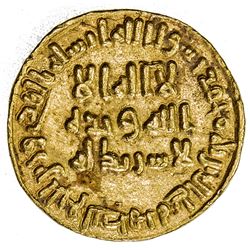 UMAYYAD: 'Abd al-Malik, 685-705, AV dinar (4.26g), NM (Dimashq), AH84. EF