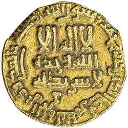 ABBASID: al-Rashid, 786-809, AV dinar (3.98g), NM (Egypt), AH173. EF
