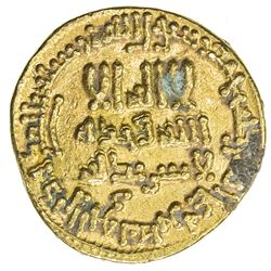 ABBASID: al-Rashid, 786-809, AV dinar (4.25g), NM (Egypt), AH189. VF