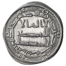 ABBASID: al-Rashid, 786-809, AR dirham (2.90g), Arminiya, AH186. EF