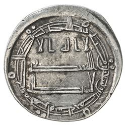 ABBASID: al-Amin, 809-813, AR dirham (2.72g), Herat, AH195. VF