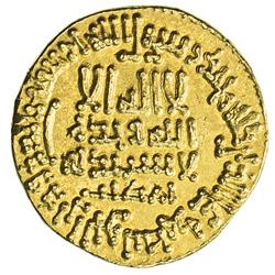 ABBASID: al-Ma'mun, 810-833, AV dinar (4.22g), Misr, AH199. EF-AU