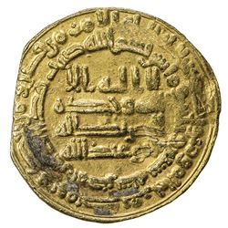 ABBASID: al-Mutawakkil, 847-861, AV dinar (3.98g), Misr, AH237. F-VF