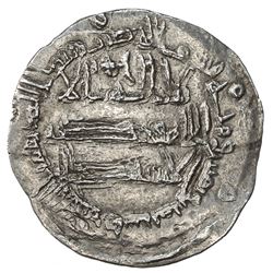 IDRISID: al-Musayyib, dates unknown, AR light dirham (1.38g), "al-Muhammadiya", AH"185". EF