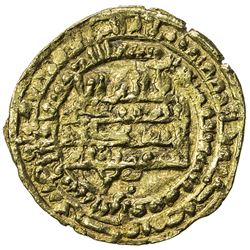TULUNID: Khumarawayh, 884-896, AV dinar (3.04g), al-Rafiqa, AH273. VF-EF