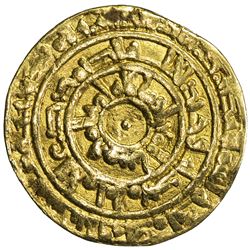 FATIMID: al-Mu'izz, 953-975, AV dinar (4.10g), al-Mansuriya, AH360. F