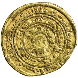 FATIMID: al-Mu'izz, 953-975, AV dinar (3.97g), Misr, AH359. F
