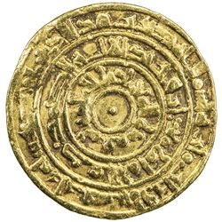 FATIMID: al-Mu'izz, 953-975, AV dinar (4.16g), Misr, AH363. VF