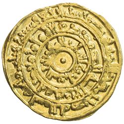 FATIMID: al-Mu'izz, 953-975, AV dinar (4.15g), Misr, AH364. VF-EF
