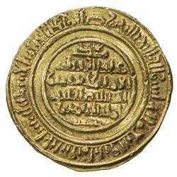 FATIMID: al-Mustansir, 1036-1094, AV dinar (4.22g), al-Iskandariya, AH482. EF
