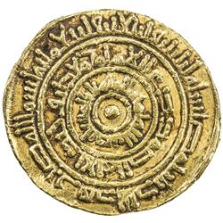 FATIMID: al-Mustansir, 1036-1094, AV dinar (3.92g), Misr, AH442. F-VF