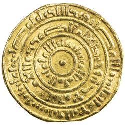 FATIMID: al-Mustansir, 1036-1094, AV dinar (4.35g), Misr, AH462. VF