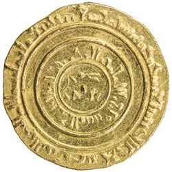 FATIMID: al-Musta'li, 1094-1101, AV dinar (4.34g), al-Iskandariya, AH490. AU