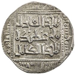 AYYUBID: Abu Bakr I, 1196-1218, AR dirham (3.01g), al-Qahira, AH598. VF-EF