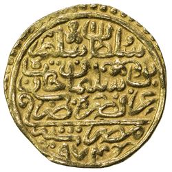 OTTOMAN EMPIRE: Selim II, 1566-1574, AV sultani (3.44g), Misr, AH974. VF-EF