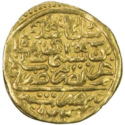 OTTOMAN EMPIRE: Selim II, 1566-1574, AV sultani (3.48g), Misr, AH974. VF-EF