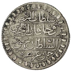 ALGIERS: Mahmud II, 1808-1839, AR 2 budju (19.10g), Jaza'ir, AH1241. VF