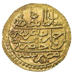 EGYPT: Ali Bey, 1769-1771, AV zeri mahbub (2.59g), Misr, AH1171/83. AU