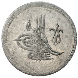 TURKEY: Abdul Hamid I, 1774-1789, AR 2 piastres (29.52g), Kostantiniye, AH1187 year 16. AU
