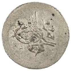 TURKEY: Mahmud II, 1808-1839, AR 5 para (0.74g), Kostantiniye, AH1223 year 18. EF