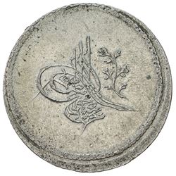 TURKEY: Abdul Mejid, 1839-1861, AR 3 piastres (6.02g), Kostantiniye, AH1255 year 1. AU