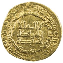 QARAKHANID: Nasr b. 'Ali, 993-1012, AV dinar (3.86g), Nishapur, AH396. VF