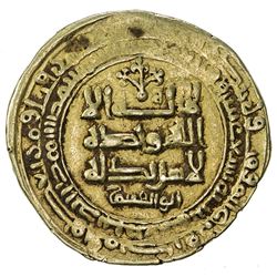 GHAZNAVID: Mahmud, 999-1030, AV dinar (4.83g), Ghazna, AH419. VF