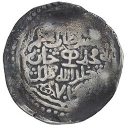 CHAGHATAYID KHANS: Muhammad, 1340-1341, AR dinar (7.73g), Almaligh, AH74(1). VF