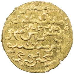 ILKHAN: Gaykhatu, 1291-1295, AV dinar (4.47g), Tabriz, AH691. AU