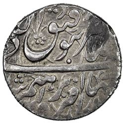 AFSHARID: Ibrahim, 1748-1749, AR abbasi (4.60g), Ganja, AH1162. EF