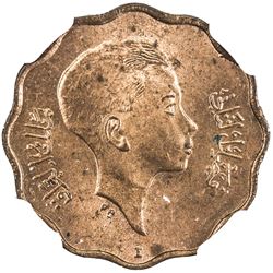 IRAQ: Faisal II, 1939-1958, 4 fils, 1943-I/AH1362. NGC MS63