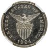 Image 2 : PHILIPPINES: U.S. Territory, 5 centavos, 1904. NGC PF64