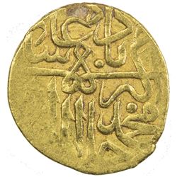 MUGHAL: Akbar I, 1556-1605, AV 1/12 mohur (0.94g), ND. VF