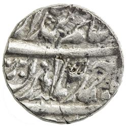 KAITHAL: Lal Singh, 1781-1819, AR rupee (11.15g), "Sahrind", VS185(1) (retrograde). VF