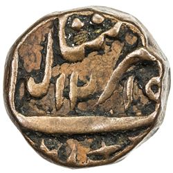 KALSIA: Jodh Singh, 1785-1818, AE 1/2 paisa (10.54g), Chhachrauli, AH1215 year 42. VF-EF