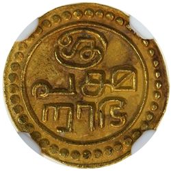 TRAVANCORE: Rama Varma III, 1829-1847, AV tulabharam pagoda, ND. NGC MS63
