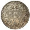 Image 2 : BRITISH INDIA: Victoria, Empress, 1876-1901, AR rupee, 1877(b). UNC