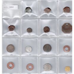 BRITISH INDIA:  LOT of 15 coins