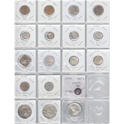 BRITISH INDIA: LOT of 19 pieces