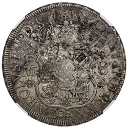 MEXICO: Carlos III, 1759-1788, AR 8 reales, 1771-Mo. NGC VF