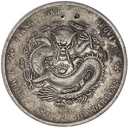 SZECHUAN: Kuang Hsu, 1985-1908, AR dollar, ND (1901-08). F-VF