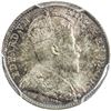 Image 1 : HONG KONG: Edward VII, 1901-1910, AR 5 cents, 1905-H. PCGS MS66