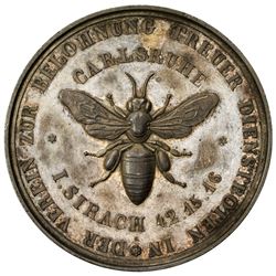 BADEN: AR medal, 1846. UNC