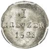 Image 2 : NASSAU: AR kreuzer, 1823. PCGS MS66