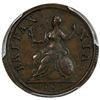 Image 2 : GREAT BRITAIN: Anne, 1702-1714, AE farthing, 1714. PCGS SP