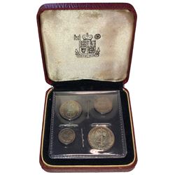 GREAT BRITAIN: Edward VII, 1901-1910, 4-coin set, 1908. UNC