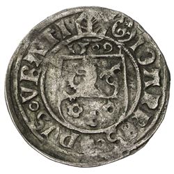 SILESIA: Johann von Turzo, 1506-1522, AR groschen (2.50g), Breslau, 1509. VF