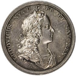 POLAND: AR medal (20.35g), 1725. EF