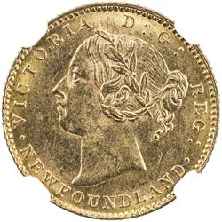 NEWFOUNDLAND: Victoria, 1837-1901, AV 2 dollars, 1888. NGC MS63